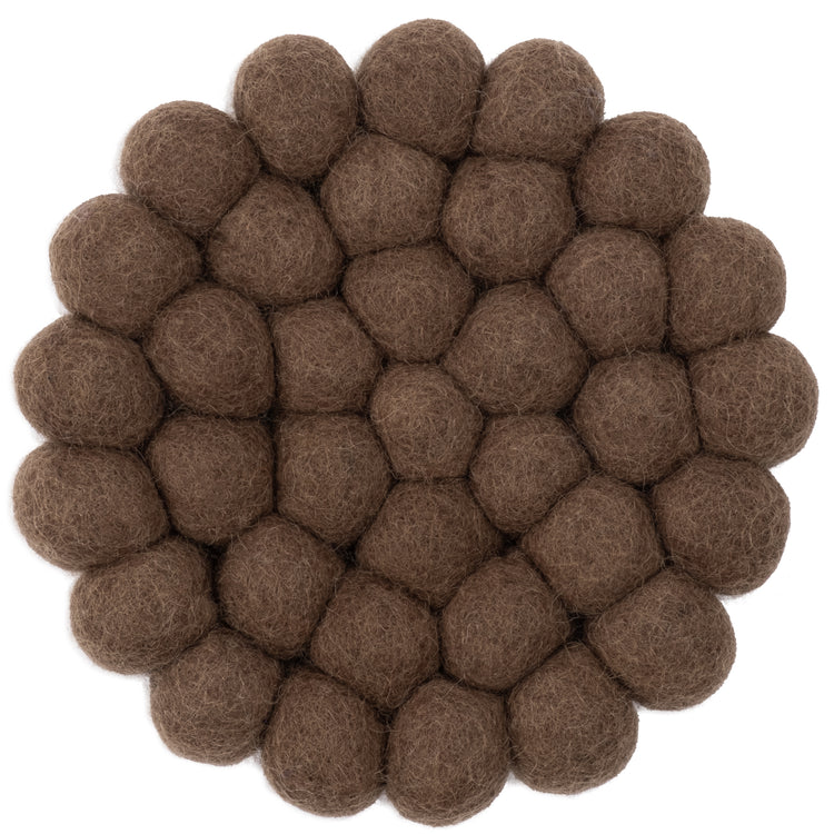 Egon Muster rund Filzkugel